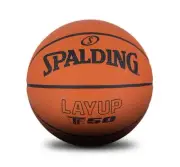 Spalding Size 6 LayUp Basketball - Orange/Black (Brand New)