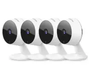 4 Pack LighBulb Security Camera 360° 2K Security Cameras Wireless Outdoor Indoor