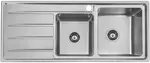Hafele Squareline Plus 1 & 3/4 Bowl Sink