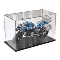在飛比找蝦皮購物優惠-亞克力防塵盒適用樂高42063寶馬機車展示模型玩具透明