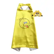 Kids Sesame Street Costume Big Bird Cape and Mask Set
