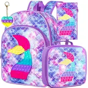 16 Kids Backpack Lunch Box Set For Preschool