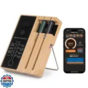 lfcforldx 2-Probe Smart Meat Thermometer: 500FT Bluetooth Range, Instant Read