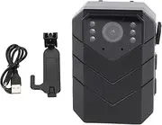 Leopacat Mini Body Worn Camera, 1080P HD Pocket Video Recorder, Night Vision Motion Detection Law Enforcement Camera Wearable Portable with Back Clip for Security Work Records Guard 4K