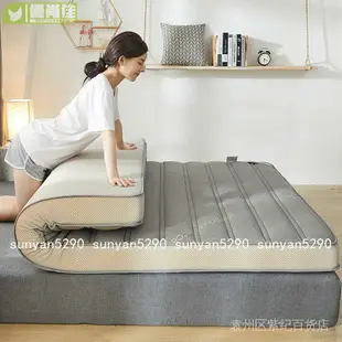 新款乳膠記憶海綿床墊 加厚柔軟透氣木板床墊地鋪床墊可摺疊地鋪墊 單人3尺雙人5尺加大6尺