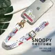 【正版授權】SNOOPY史努比 蘋果/安卓 市售手機殼通用款 多功能手機夾片掛繩背帶組-紅屋白