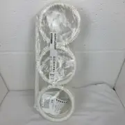 New IKEA Komplement Multi-Use Hanger White with 18 Circles. #603.872.11