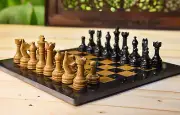 Black Marble Chess Sets | Vintage Marble Chess Board With Pieces | Gifts Decor