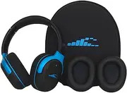 RIPT Ultra Over-The-Ear Sport Headphones – 100% Sweatproof with Active Noise Cancellation, 50H Battery, Interchangeable Washable Cushions, Bluetooth, Mic, and Travel Case