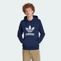 在飛比找momo購物網優惠-【adidas 愛迪達】TREFOIL HOODY 男款 深