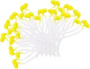 ERINGOGO 50pcs Stretchy Mung Bean Sprout Anxiety for Office Play Pulling Strings for Pressure Relief Fun and Engaging Fidget Props