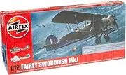 Airfix 1:72 Scale Fairey Swordfish MK.I Aircraft Model Kit