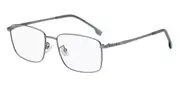 BOSS 1714/F Asian Fit R81 Men's Glasses Silver Size 56 - Private Health Rebate - Blue Light Block Available