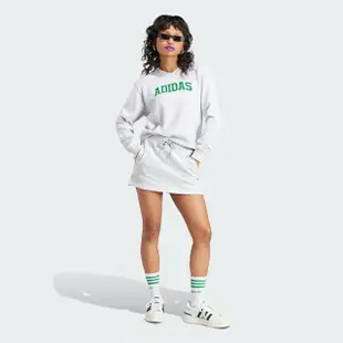 【adidas 愛迪達】短裙 女款 運動裙 亞規 SKIRT 白 II5615(L4767)