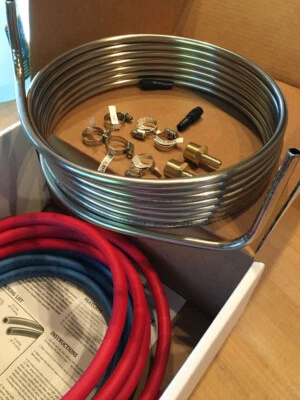 Hydro Innovations 20 ft Cool Coil Water Chiller Hose System for Hydroponics
