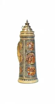 German Beer Stein Abraham and Melchisedech Giantstein, replic.. KI 2038-B 2L NEW