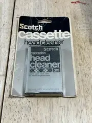 Vintage Scotch Audio Head Cleaner For Cassette Tape Recorders - NOS NEW