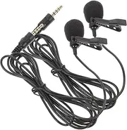 BESPORTBLE Pcs Lapel Microphone for Live Streaming Condenser Mic Clip for Professional Recording Mic