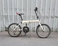 在飛比找Yahoo!奇摩拍賣優惠-二手~SMARTER 20吋 27速 鋁合金 折疊腳踏車 單