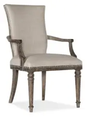 Hooker Furniture 5961-75500-89-SINGLE Traditions 24" Fabric - Maduro