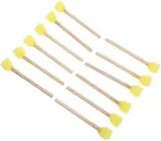 30pc Round Foam Brushes for Boys and Girls Art Sponges Kindergarten Painting Tools Safe Soft Sponge Paint Brushes
