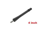 4 inch " Short Black Aluminum Antenna Mast AM/FM for MINI COOPER CLUBMAN 16-23 (for: Mini)