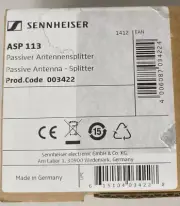 Sennheiser ASP 113 3-Way Antenna Splitter (003422)