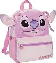 [Disney] Lilo and Stitch Angel Backpack For Girls Plush 3D School Rucksack Lunch Book Bag