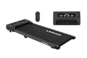 1.5 HP Electric Walking Pad Treadmill with Remote Control and Display Screen
