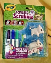 SCRIBBLE SCRUBBIE SAFARI PETS NEW 2020 CRAYOLA LULU WARTHOG JELANI BUFFALO.