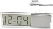 Car Clock,Suction Cup Digital Clock with Temperature Battery Powered | Stable Automotive Stick Watch Temperature Display Dashboard Clock for Boat Car Truck SUV