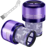 [STORM HERO] V11 Vacuum Filters Replacement Parts Compatible with Dyson V11 Torque Drive V11 Animal/Complete/Extra V15 Detect V15s Detect Submarine Vacuums, 2 Pack HEPA Filter Replace Part 970013-02