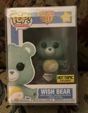 ⭐️Funko POP! Care Bears 40th “WISH BEAR” #1207 DiamondHot Topic Exclusive⭐️