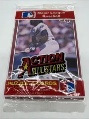 MLB 1984 Donruss Action All Stars Baseball Unopened Pack Puzzle & Cards V2