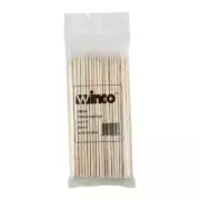 Bamboo Skewers, 6'', (100/Bag) (30 Bags/Unit)