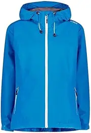 [CMP] Women's Tear-Resistant Rain Jacket with Fixed Hood