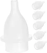 6pcs Silicone Nose Cleaner Tips Replacement Kit for Baby Nose Sucker Easy to Use for Nasal Care