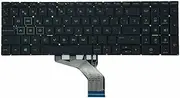 Laptop Keyboard for HP 15-DB000 with Green Backlit Non-Frame Black Spanish SP