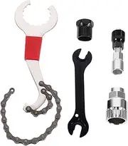 Generic 1 Set Crankset Remover Tool Arm Puller for Taper Splined Arms High Hardness Bicycle Repair Tool Easy Reliable