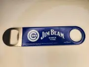 Jim Beam Cubs Beer Bottle Opener Vinyl Rubber Handle ~ Bartender Professional