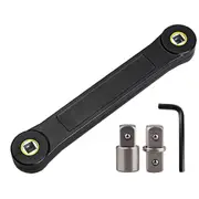 Universal Impact Driver Extension Socket with Ratchet Wrench Adapter