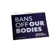 Bans Off Our Bodies Women Reproductive Rights Abortion 3x4” Sticker