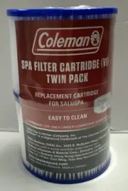 Coleman Type VI SaluSpa Spa Filter Pump Replacement Cartridge 1 Pack Of 2 NEW #2
