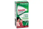 Panadol Children 1 Month - 1 Year Baby Drops with Dosing Device, Fever & Pain Relief, 20 mL