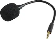 Microphone for Headset, Replacement Mic 3.5mm Boom Detachable Microphone Game Mic Compatible with Turtle Headset On PS4 PS5 Xbox One PC for Any Wireless Headset