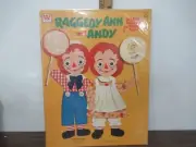 Raggedy Ann & Andy Whitman Paper Doll set NEW UNUSED 1972