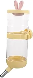 COLLBATH Hanging Drinking Fountain Water Bottles Pet Cage Water Dispenser Pet Feeding and Drinking Device Puppy Water Feeder Pet Water Bottle for Cage Pet Cage Water Feeder Plastic