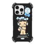 iPhone 16 Pro Bounce Case MagSafe Compatible Butter listening to music