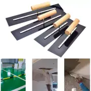 Flat Drywall Trowel Blue Steel Trowel With Wenge Wood Handle L-Shank Floor Paint