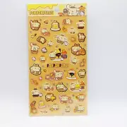 Sanrio JAPAN Pompompurin 2024 Stickers Sheet (20.5cm x 12cm)